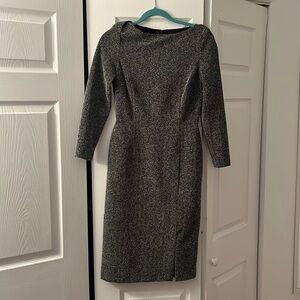 Banana Republic Long Sleeve Tweed Dress